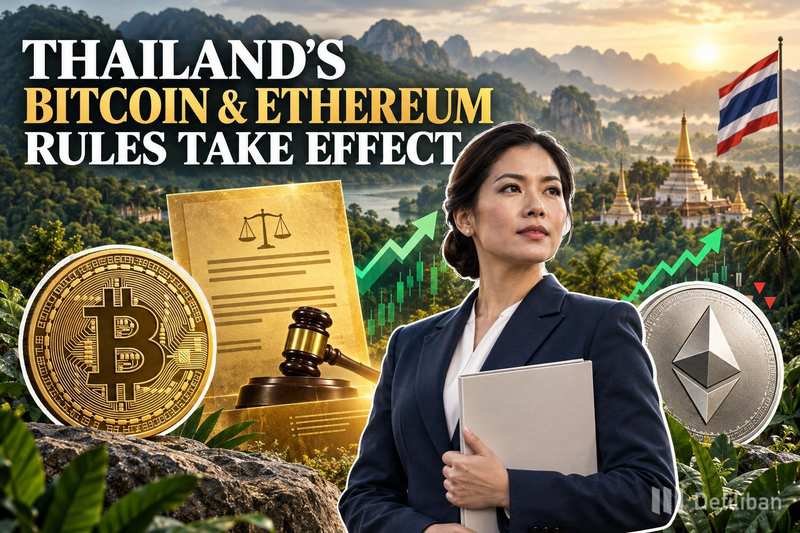 泰国比特币和以太坊ETF规则生效