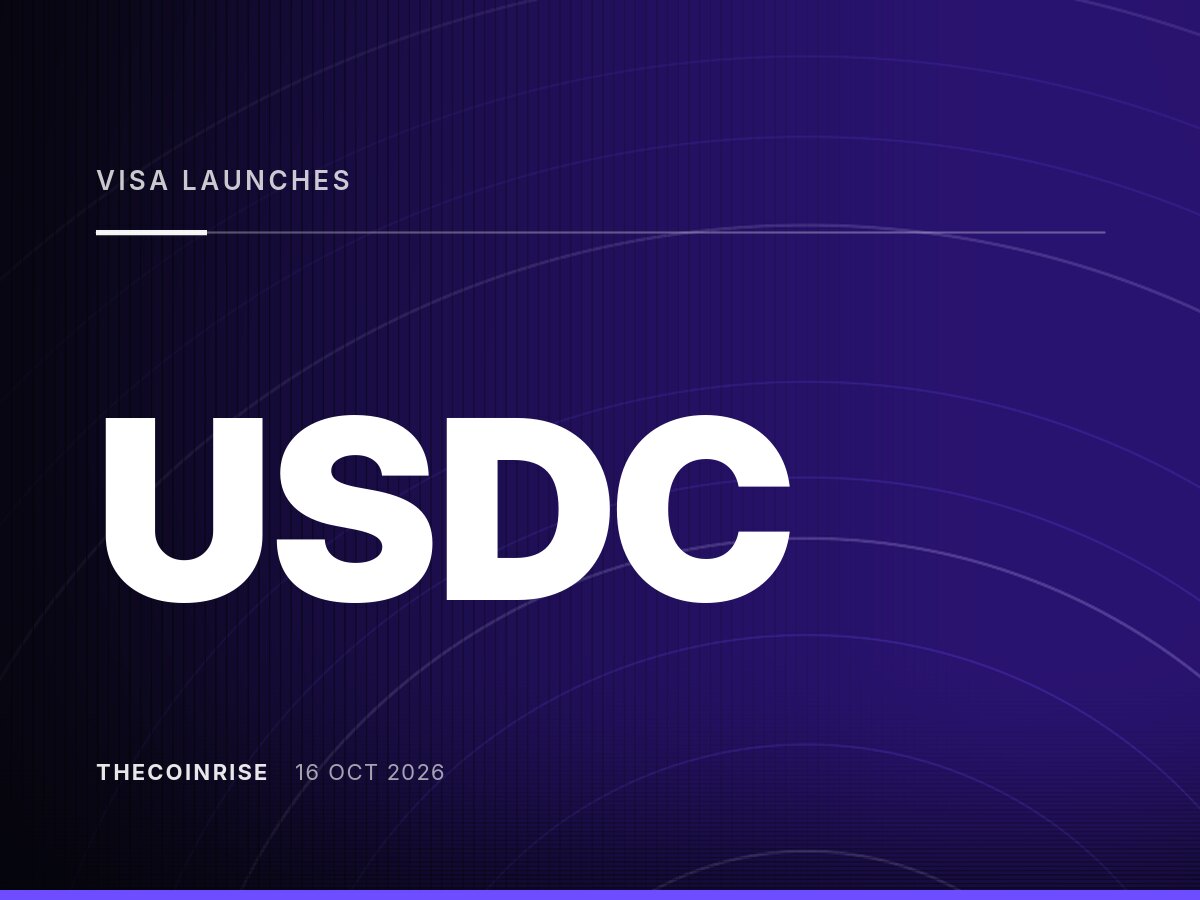 Visa推出Visa Direct跨境支付的USDC预资金服务
