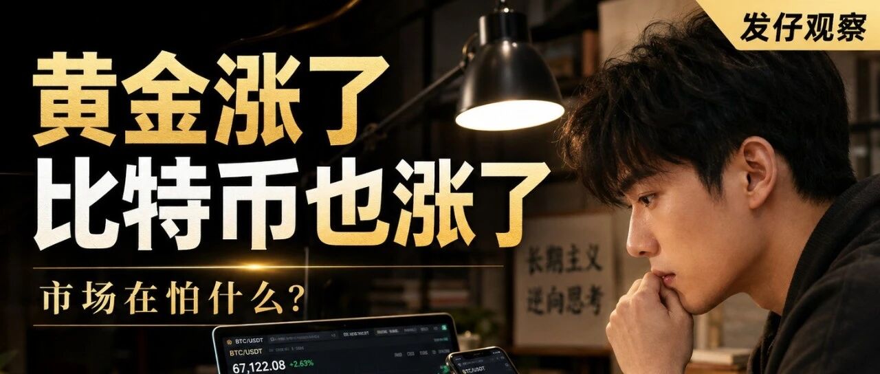 黄金涨了，比特币也涨了：最近到底发生了什么？