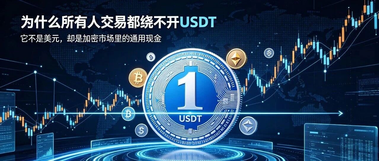 全网都在聊比特币，为什么所有人交易，都只用USDT？