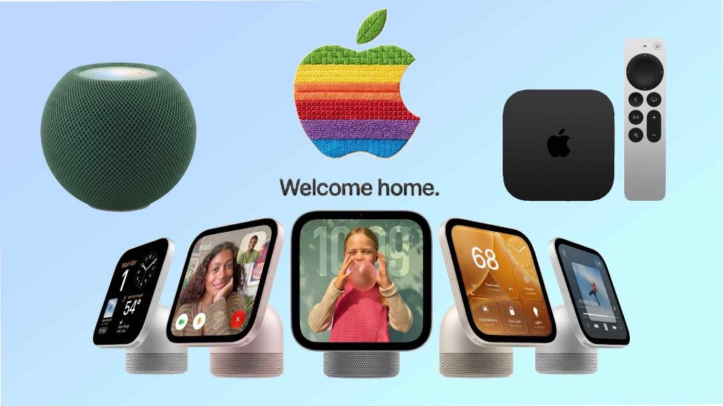 Siri AI联动，苹果押注智能家居新入口！首款显示屏“大脑”HomeView登场，家居配件出“全家桶”